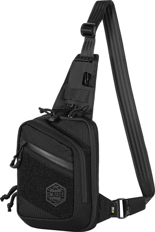 M-TAC Taška na plece pre skryté nosenie zbrane Hex s velcro - black (10506002)