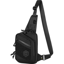 M-TAC Taška na plece pre skryté nosenie zbrane Hex s velcro - black (10506002)