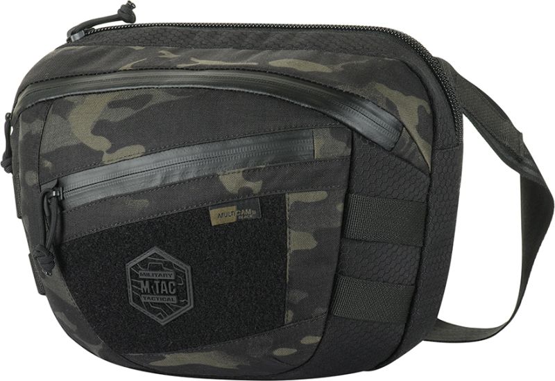 M-TAC Taška cez rameno Sphaera Hex Hardsling Large with Velcro Elite - multicam black (51422208)