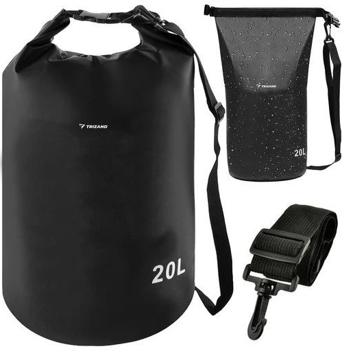 TRIZAND Námorný vak Saver Plus 20L - black