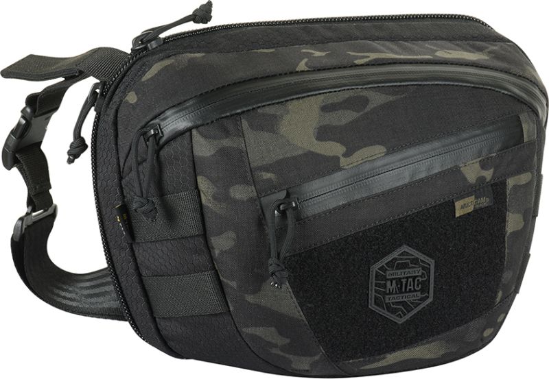 M-TAC Taška cez rameno Sphaera Hex Hardsling Large with Velcro Elite - multicam black (51422208)