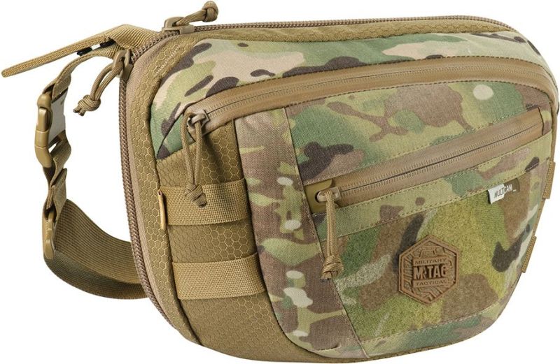 M-TAC Taška cez rameno Sphaera Hex Hardsling Large with Velcro Elite - multicam / coyote (51422508)