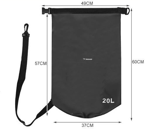 TRIZAND Námorný vak Saver Plus 20L - black