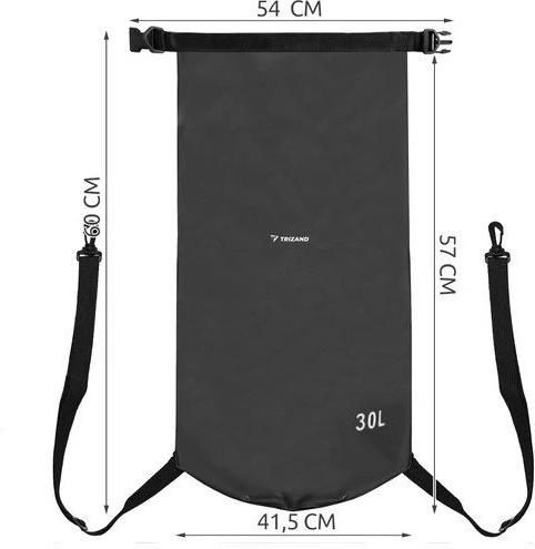 TRIZAND Námorný vak Saver Plus 30L - black