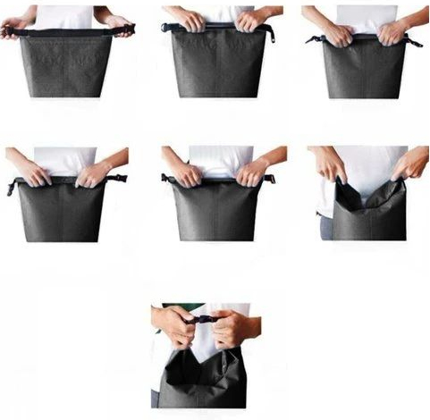 TRIZAND Námorný vak Saver Plus 30L - black