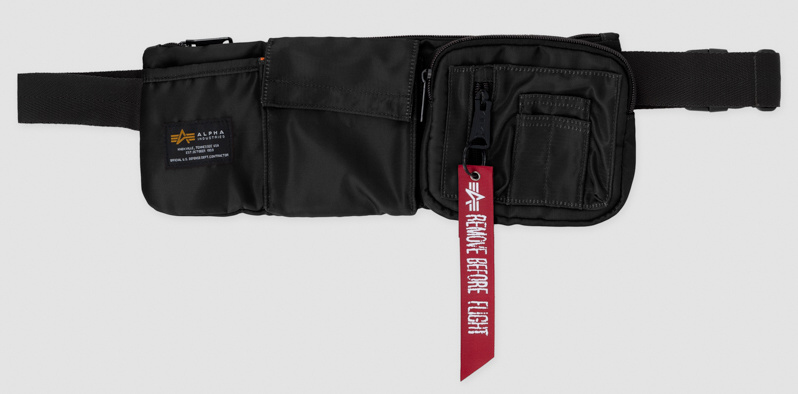 ALPHA INDUSTRIES Ľadvinka Crew Utility Bag - black (128928/03)