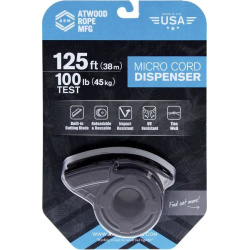 ATWOOD ROPE MFG Odvíjač na Micro Cord - black (ARMMTRD01)