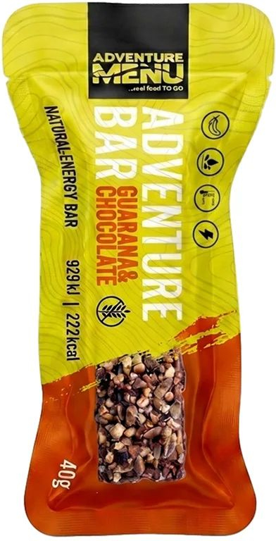 ADVENTURE MENU BAR Tyčinka Guarana&Chocolate 40g