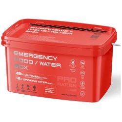 PRO RATION MRE Emergency Box Food / Water