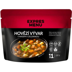 EXPRES MENU Hovädzí vývar so zeleninou 330g