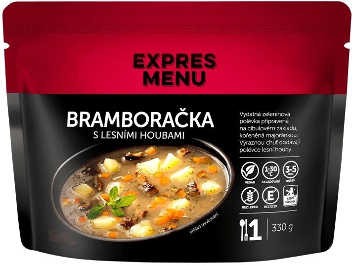 EXPRES MENU Zemiaková polievka s lesnými hubami 330g