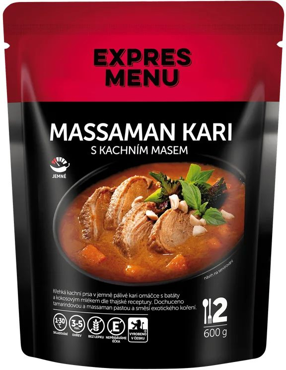 EXPRES MENU Massaman karí s kačacím mäsom 600g