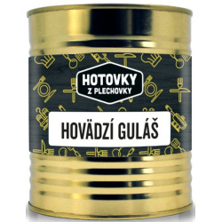 HOTOVKY Z PLECHOVKY Hovädzí guláš 2 porcie 800g