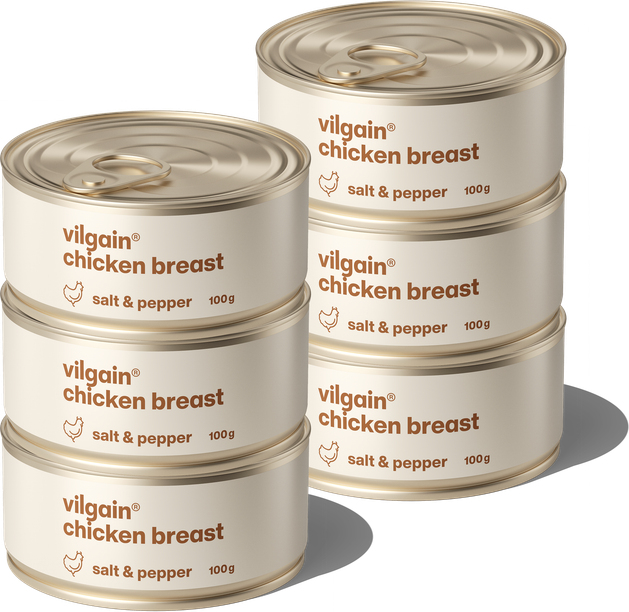 VILGAIN Kuracie prsia so soľou a korením 3x100g