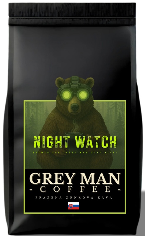 GREYMAN Káva Night Watch 500g