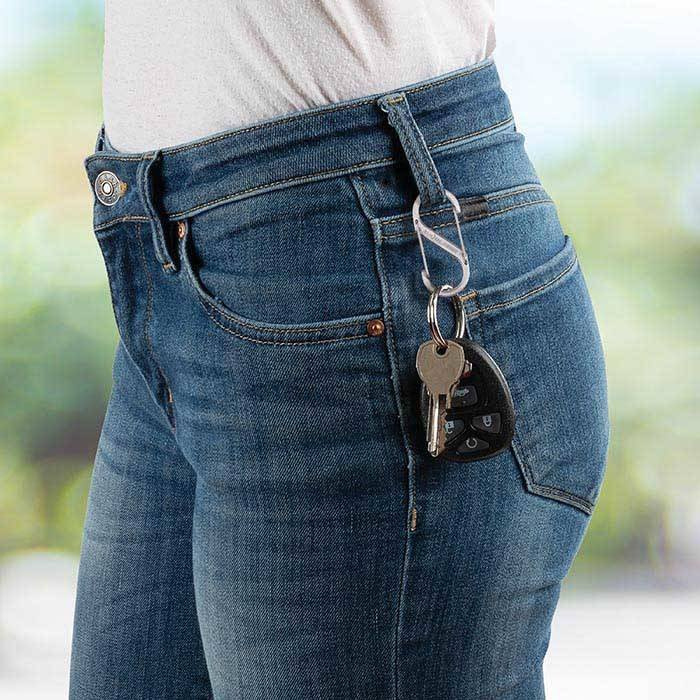 NITE IZE Karabína S-biner Set 3ks #2, #3, #4 - black (SB234-03-01)