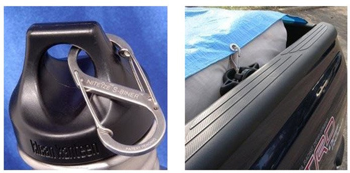 NITE IZE Karabína S-Biner #2 Dual - stainless (SB2-03-11)