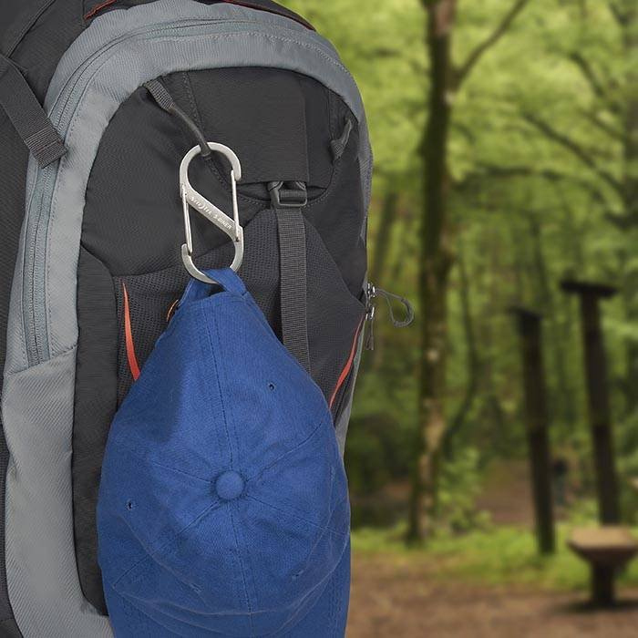 NITE IZE Karabína S-Biner #3 Dual - black (SB3-03-01)