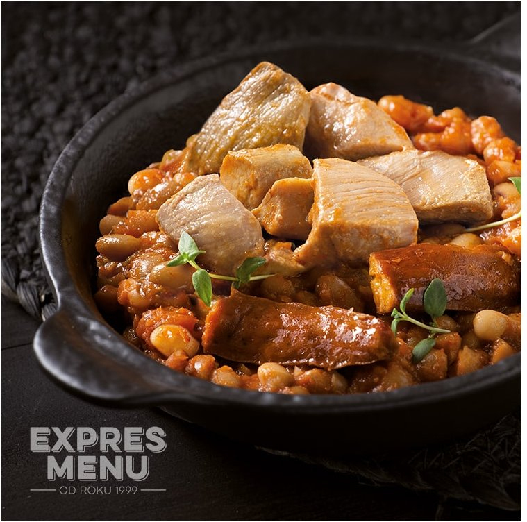 EXPRES MENU Morčacie ragú s fazuľou 600g