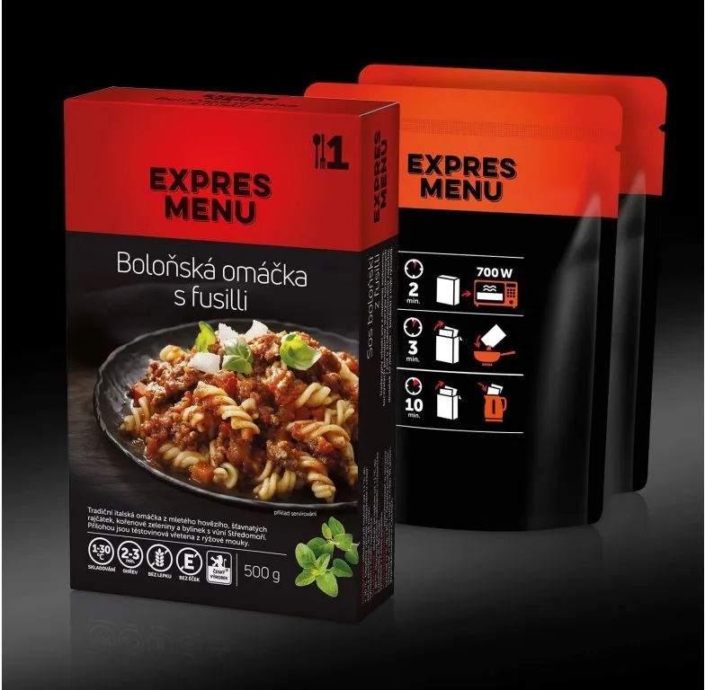 EXPRES MENU KM Bolonská omáčka s fusilli 500g