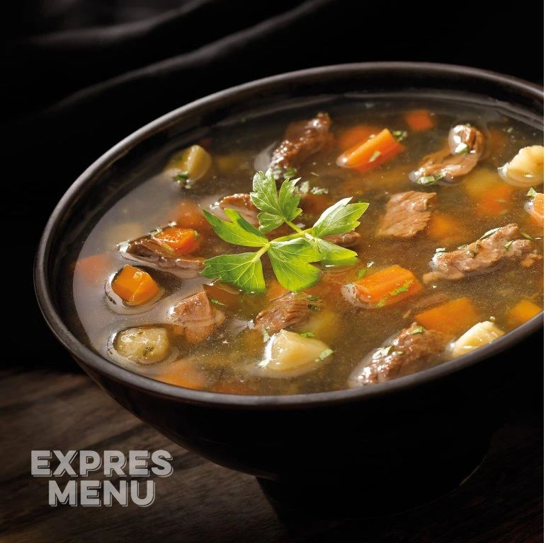 EXPRES MENU Hovädzí vývar so zeleninou 330g