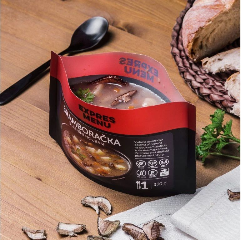 EXPRES MENU Zemiaková polievka s lesnými hubami 330g