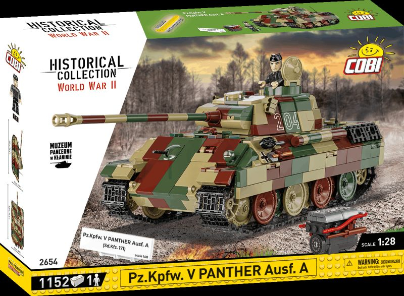 COBI Stavebnica HC WW2 Pz.Kpfw. V Panther Ausf. A (COBI-2654)