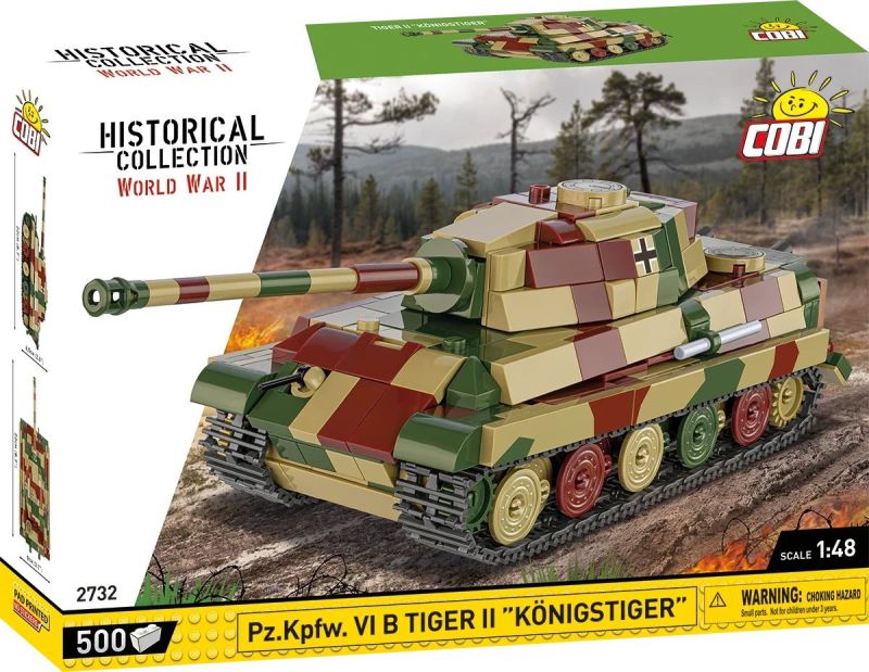 COBI Stavebnica HC WW2 Pz.Kpfw. VI B Tiger II Königstiger (COBI-2732)