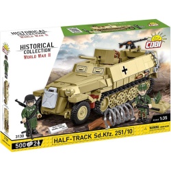 COBI Stavebnica HC WW2 Half-Track Sd.Kfz. 251/10 (COBI-3130)