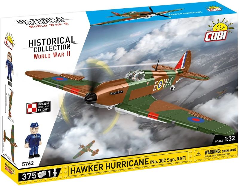 COBI Stavebnica HC WW2 Hawker Hurricane (no.302 Sqn.RAF) (COBI-5762)