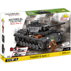 COBI Stavebnica HC WW2 Panzer III Ausf. J (COBI-2289)