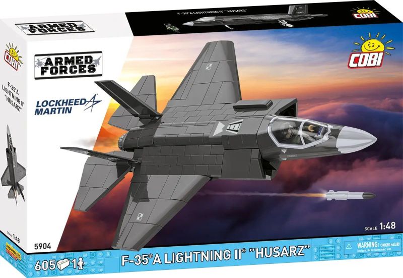 COBI Stavebnica AF Lockheed F-35 A Lightning II Husarz (COBI-5904)