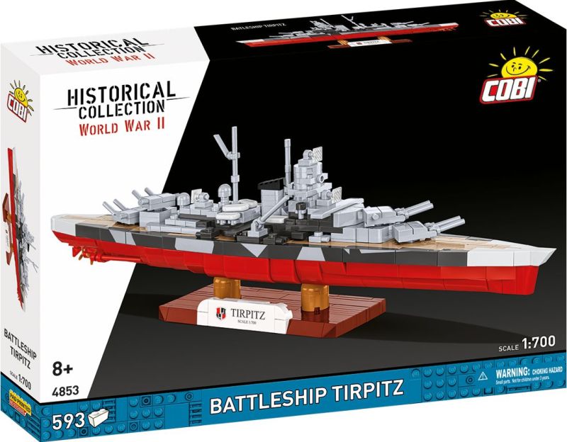 COBI Stavebnica HC WW2 Battleship Tirpitz (COBI-4853)