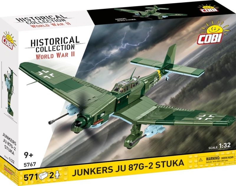 COBI Stavebnica HC WW2 Junkers JU-87G-2 Stuka (COBI-5767)