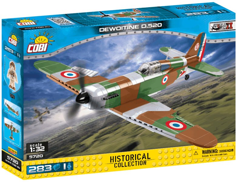 COBI Stavebnica WW2 Dewoitine D.520 (COBI-5720)