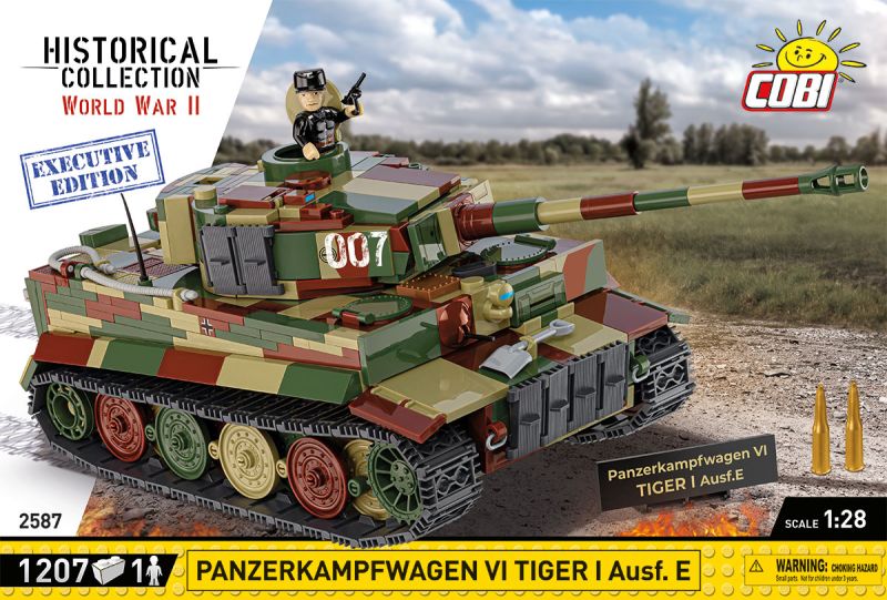 COBI Stavebnica HC WW2 Panzerkampfwagen VI Tiger I Ausf. E - Executive Edition (COBI-2587)