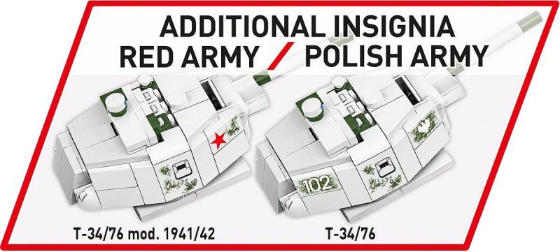 COBI Stavebnica HC WW2 T-34/76 mod. 1941/42 (COBI-2595)