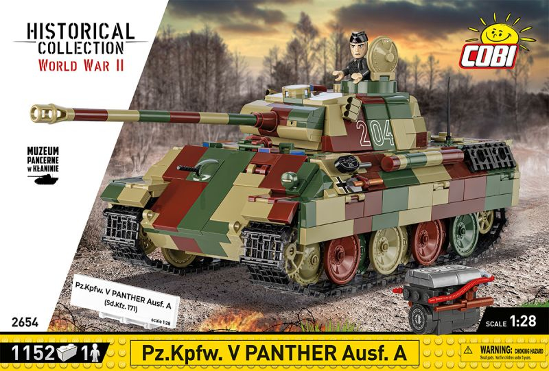COBI Stavebnica HC WW2 Pz.Kpfw. V Panther Ausf. A (COBI-2654)