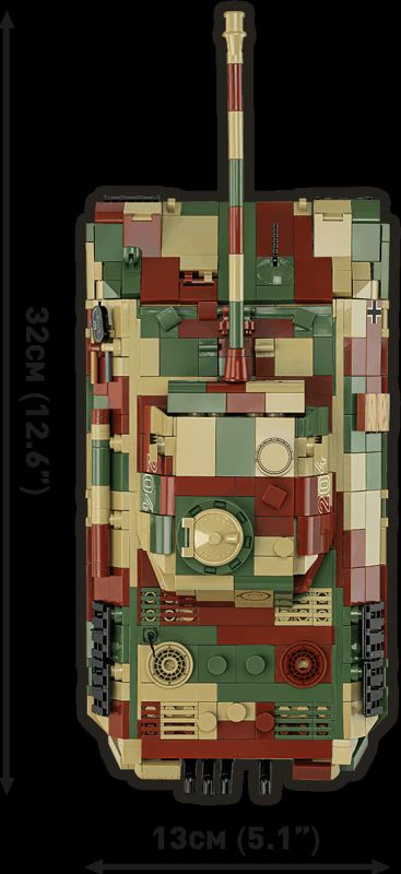 COBI Stavebnica HC WW2 Pz.Kpfw. V Panther Ausf. A (COBI-2654)