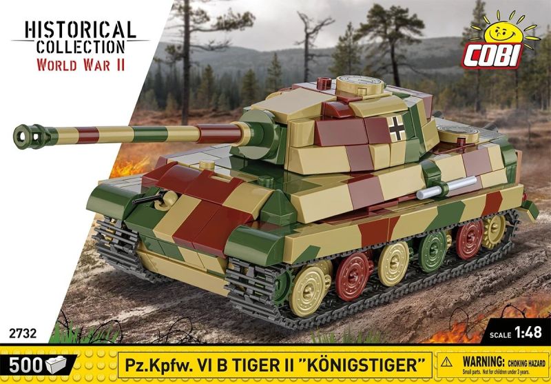 COBI Stavebnica HC WW2 Pz.Kpfw. VI B Tiger II Königstiger (COBI-2732)