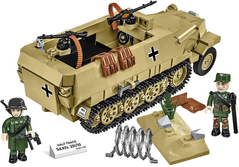 COBI Stavebnica HC WW2 Half-Track Sd.Kfz. 251/10 (COBI-3130)