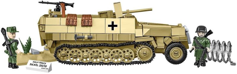 COBI Stavebnica HC WW2 Half-Track Sd.Kfz. 251/10 (COBI-3130)