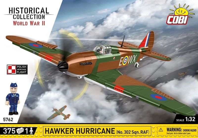 COBI Stavebnica HC WW2 Hawker Hurricane (no.302 Sqn.RAF) (COBI-5762)