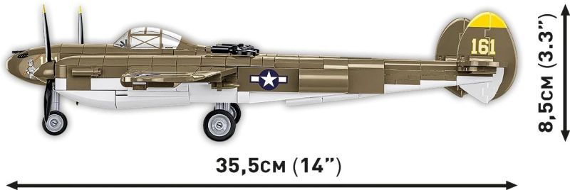 COBI Stavebnica HC WW2 Lockheed P-38 Lightning H (COBI-5763)