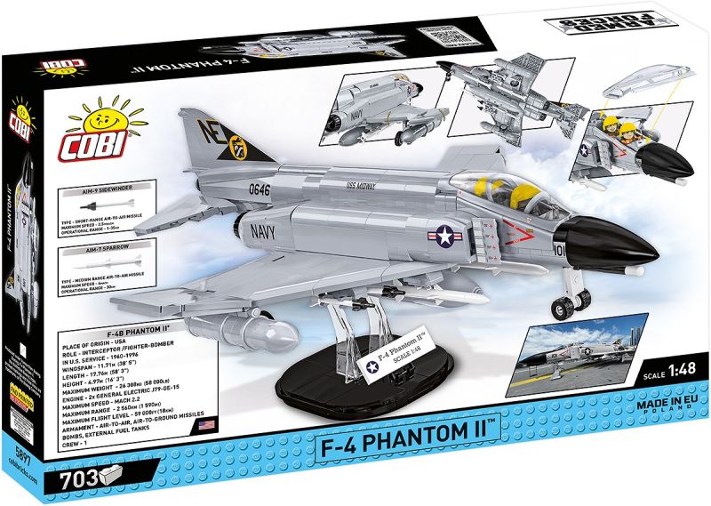 COBI Stavebnica AF F-4 Phantom II (COBI-5897)