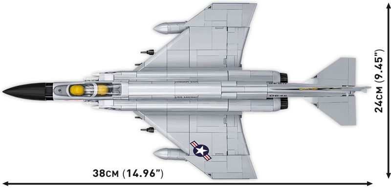 COBI Stavebnica AF F-4 Phantom II (COBI-5897)