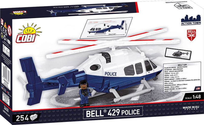 COBI Stavebnica AT Bell 429 Police (COBI-26630)