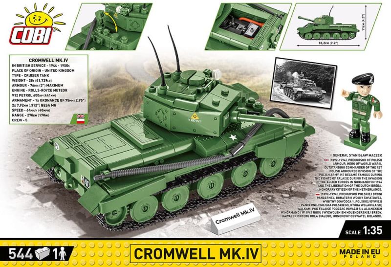 COBI Stavebnica HC WW2 Cromwell Mk. IV (COBI-2269)