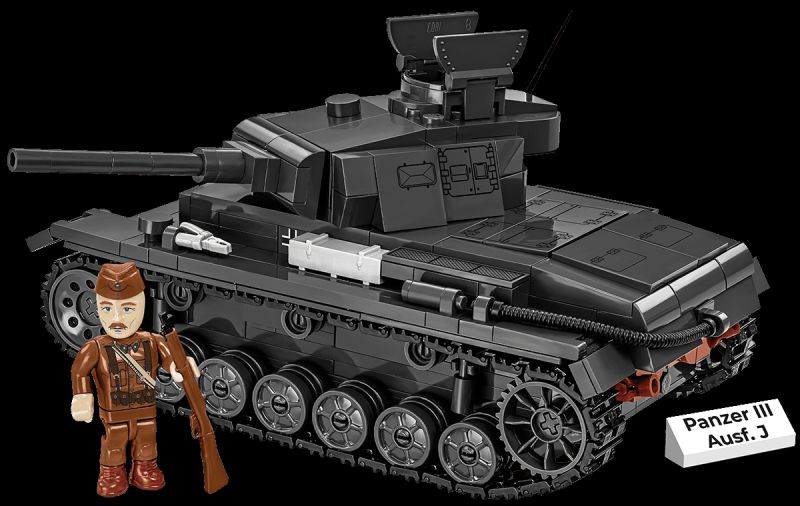 COBI Stavebnica HC WW2 Panzer III Ausf. J (COBI-2289)