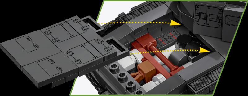 COBI Stavebnica HC WW2 Panzer III Ausf. J (COBI-2289)